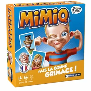 MIMIQEN FAMILLE Dès 4 ans. Le jeu familial où l'on fait des grimaces !