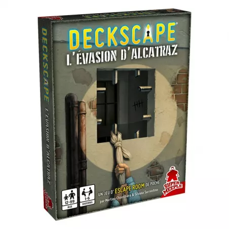DECKSCAPE L EVASION D ALCATRAZJEUX D'ENIGME Deckscape : L'Evasion d...