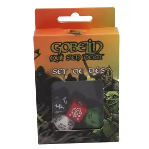GOBELIN QUI S'EN DEDIT : SET DE DESDES & BOURSES Set de dés pour le...