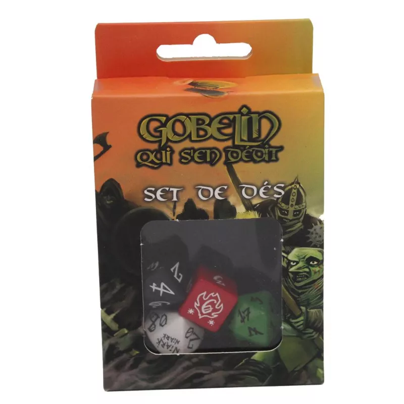 GOBELIN QUI S'EN DEDIT : SET DE DESDES & BOURSES Set de dés pour le... GOBELIN QUI S'EN DEDIT : SET DE DESDES & BOURSES Set de dés pour le...