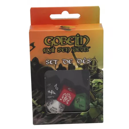 GOBELIN QUI S'EN DEDIT : SET DE DESDES & BOURSES Set de dés pour le...