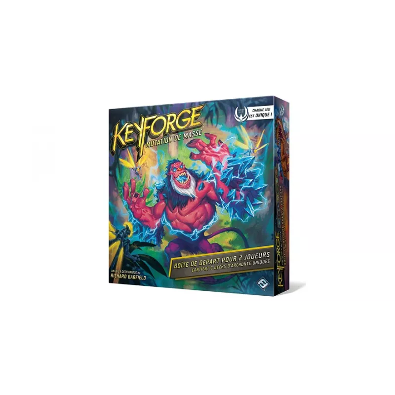 STARTER KEYFORGE MUTATION DE MASSESTARTER ET DECKS Cette boite cont... STARTER KEYFORGE MUTATION DE MASSESTARTER ET DECKS Cette boite cont...