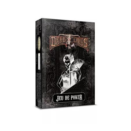 JEU DE POKER NOIR DEAD LANDSDEAD LANDS Un jeu de poker de 54 cartes...