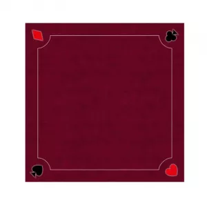 TAPIS MULTI 70 COEUR DE PIQUE BORDEAUXTAPIS DE JEU Tapis pour jeux ...
