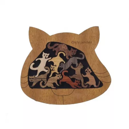CASSE-TETE CHATS PERCHES JEUX DE LOGIQUE Casse-Tête Chats-Perchés n...