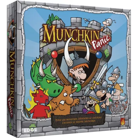 MUNCHKIN PANIC JEUX DE SOCIETE Dans ce mix des deux best-sellers Mu...