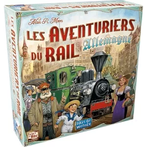 JEUX DE SOCIETE LES AVENTURIERS DU RAIL : ALLEMAGNE