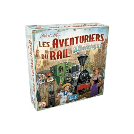 JEUX DE SOCIETE LES AVENTURIERS DU RAIL : ALLEMAGNE