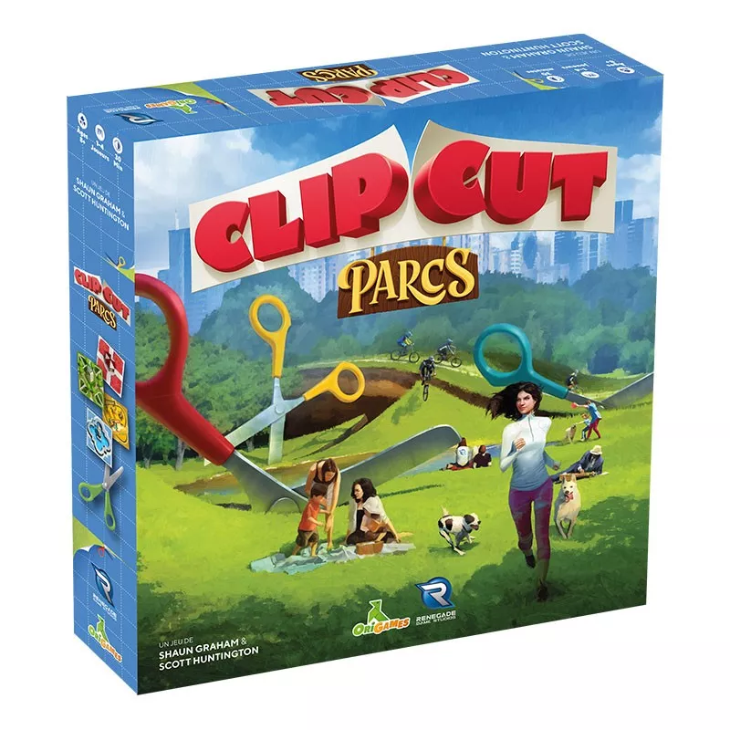 CLIP CUT PARCS JEUX DE SOCIETE Découpez astucieusement votre feuill... CLIP CUT PARCS JEUX DE SOCIETE Découpez astucieusement votre feuill...