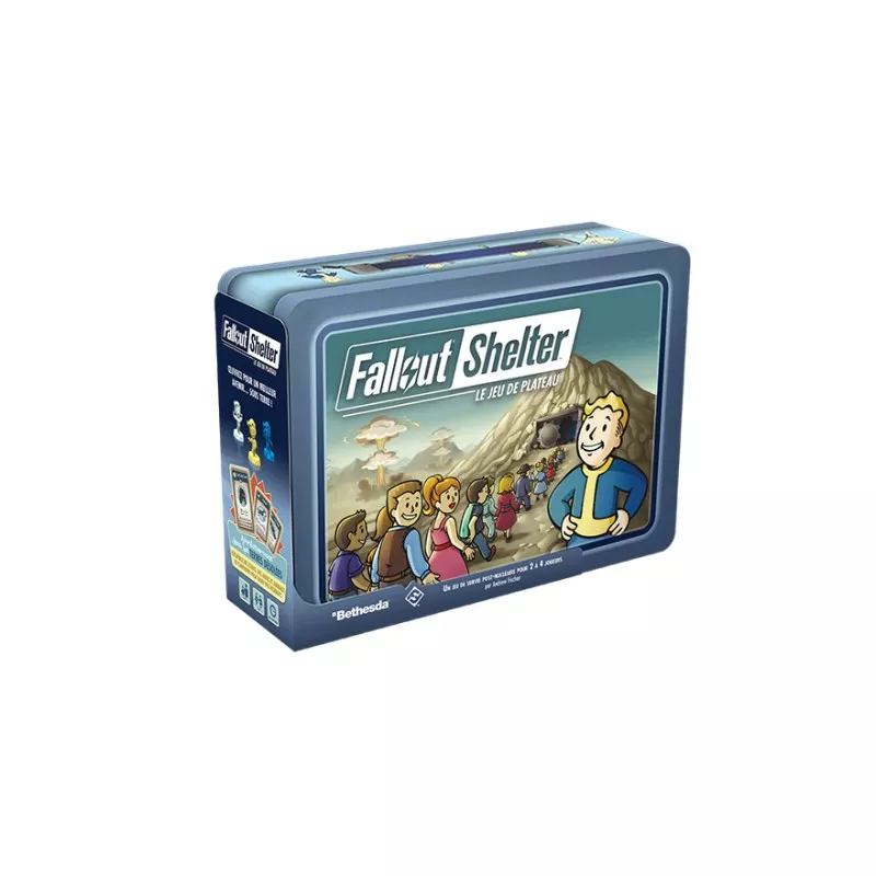 FALLOUT SHELTER JEUX DE SOCIETE Construisez un meilleur avenir sous... FALLOUT SHELTER JEUX DE SOCIETE Construisez un meilleur avenir sous...