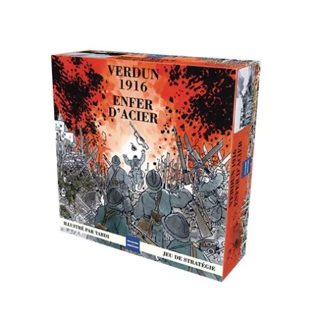 VERDUN ENFER D'ACIERJEUX DE SOCIETE Le jeu simule les combats se dé...