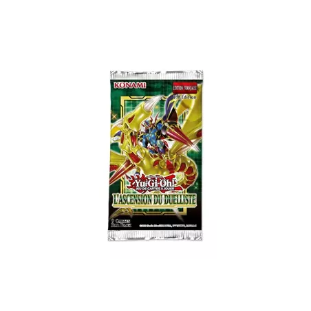 BOOSTER L'ASCENSION DU DUELLISTEBOOSTER Booster de 9 cartes Yu-Gi-O...