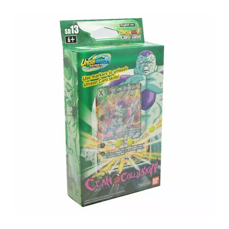 DBS DECK 13 CLAN COLLUSIONDRAGON BALL SUPER Starter Deck Clan Collu...