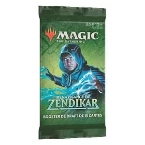 BOOSTER RENNAISSANCE ZENDIKAR FRBOOSTER ET DISPLAY Booster Rennaiss...