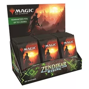 BOITE SET BOOSTER ZENDIKAR ENBOOSTER ET DISPLAY Boite de 30 set boo...