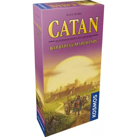 CATAN BARBARES & MARCHANDS 5-6 JOUEURSEN FAMILLE L'extension Barbar...