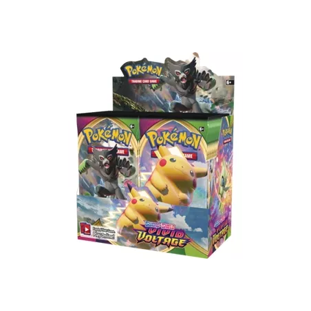 BOITE POKEMON VOLTAGE ECLATANTBOOSTER ET DISPLAY Boite de 36 booste...