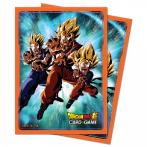 DECK PROTECTOR SLEEVES DBS V3PROTEGES CARTES 65 Sleeves Dragon Ball...