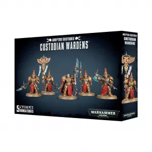 ADEPTUS CUSTODES CUSTODIAN WARDENSWARHAMMER Ce kit plastique contie...