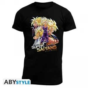 T-SHIRT XL DRAGON BALL SUPER SAIYANS