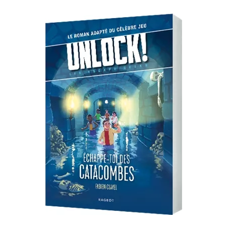 LIVRES JEUX UNLOCK! ECHAPPE TOI DES CATACOMBES