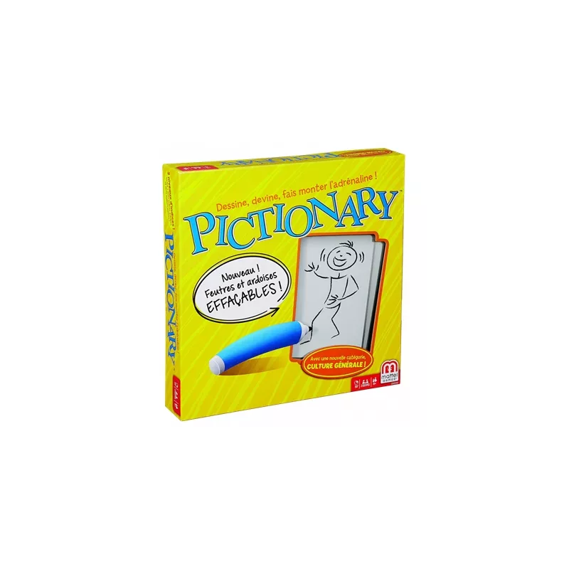 PICTIONARYEN FAMILLE C'est le Pictionary Classique encore plus amus... PICTIONARYEN FAMILLE C'est le Pictionary Classique encore plus amus...