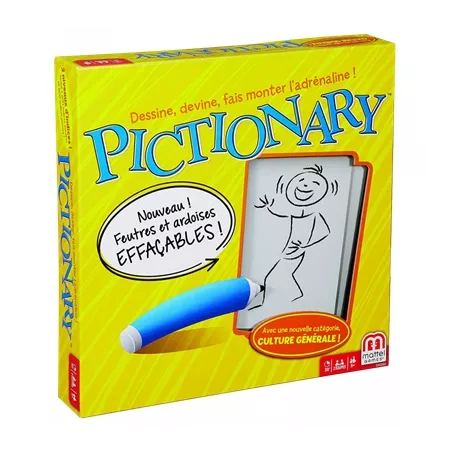 PICTIONARYEN FAMILLE C'est le Pictionary Classique encore plus amus...