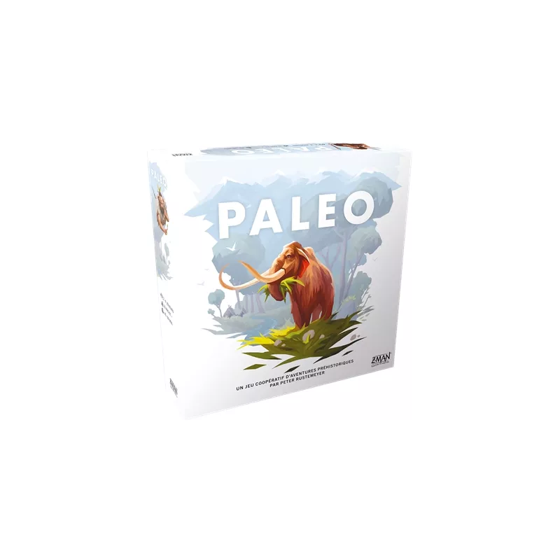 PALEOEN FAMILLE Paleo est un jeu coopératif, d’aventure et de survi...