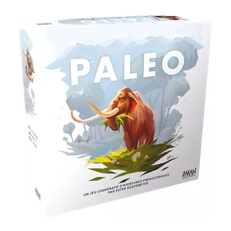 PALEOEN FAMILLE Paleo est un jeu coopératif, d’aventure et de survi...