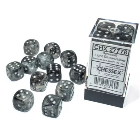 SET 12D6 LIGHT SMOKE SILVER LUMINARY 