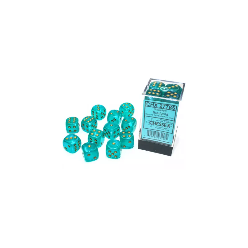 SET 12D6 TEAL GOLD LUMINARY SET 12D6 TEAL GOLD LUMINARY