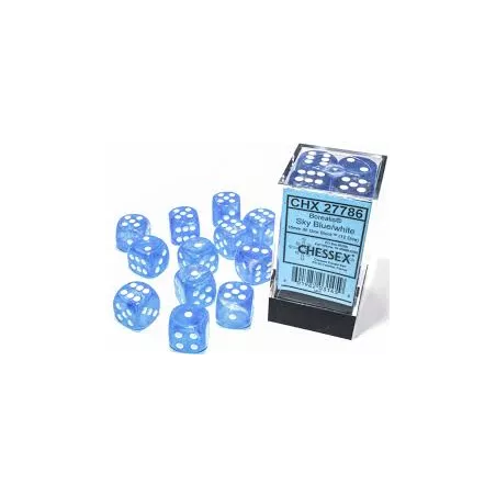 SET 12D6 SKY BLUE WHITE LUMINARY 