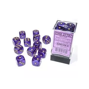 SET 12D6 ROYAL PURPLE GOLD LUMINARY 