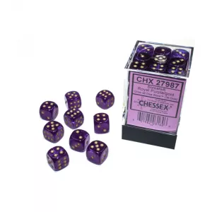 SET 36D6 ROYAL PURPLE GOLD LUMINARY