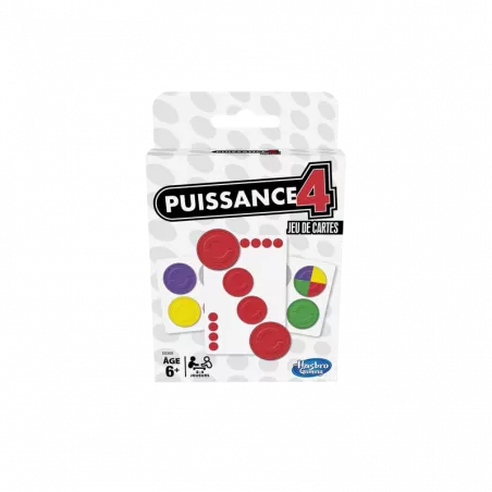 PUISSANCE 4 JEU DE CARTESEN FAMILLE Classique et culte, le jeu de s...