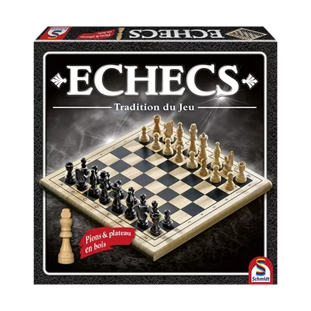 ÉCHECS2 JOUEURS Un jeu d'Echecs Traditionnel avec pions et plateau ...