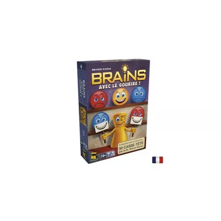 BRAINS AVEC LE SOURIREJEUX D'ENIGME Retrouvez l’esprit des casse-tê...