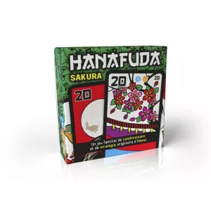 HANAFUDA SAKURA2 JOUEURS Plus simple que le Koï Koï, le Sakura à l'...