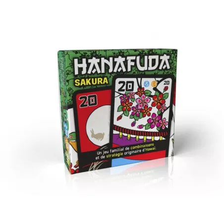 HANAFUDA SAKURA2 JOUEURS Plus simple que le Koï Koï, le Sakura à l'...