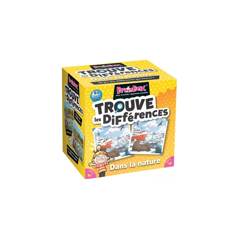 BRAIN BOX TROUVE LES DIFFERENCESENFANTS Un principe simple et des p...