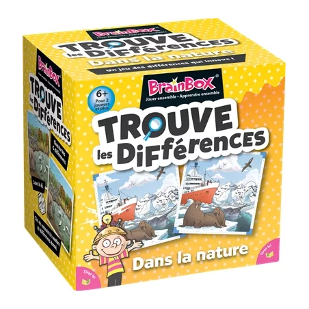 BRAIN BOX TROUVE LES DIFFERENCESENFANTS Un principe simple et des p...