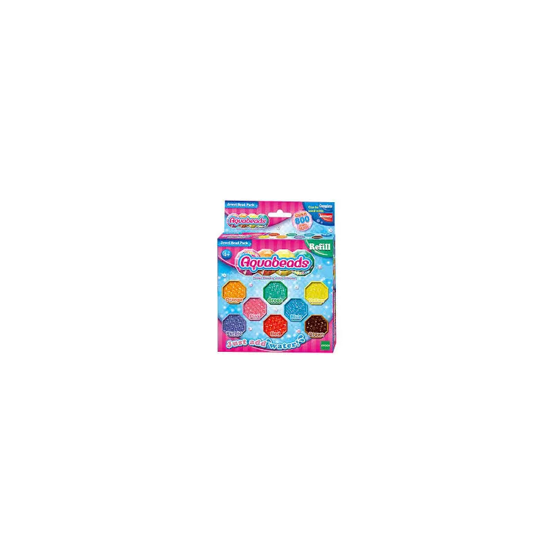 AQUABEADS PERLES MULTIFACETTESJOUET ENFANT Avec Aquabeads, le princ... AQUABEADS PERLES MULTIFACETTESJOUET ENFANT Avec Aquabeads, le princ...