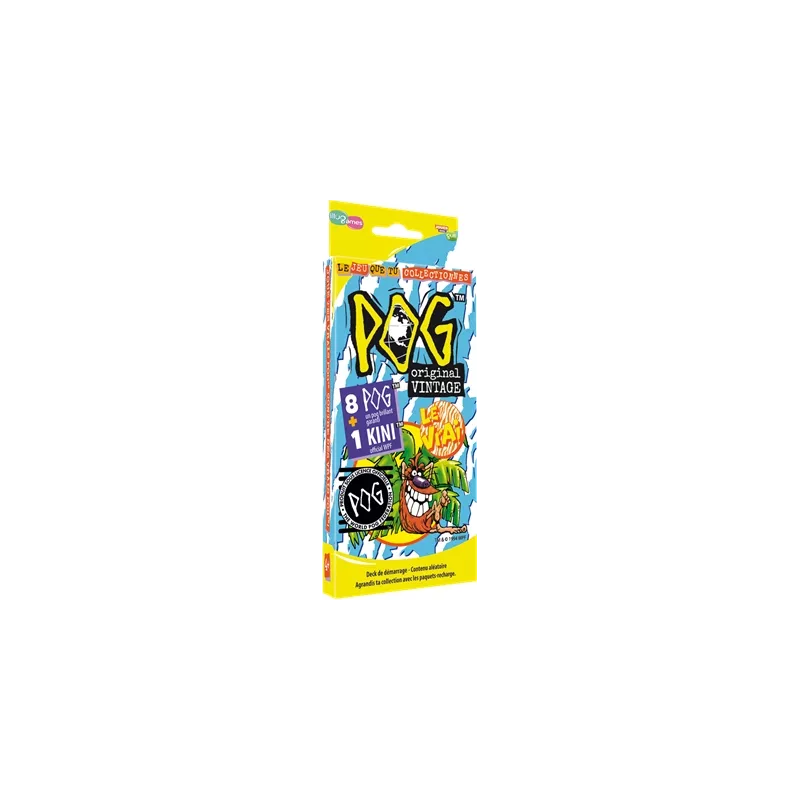 POG STARTER SERIE 1ENFANTS Intemporels, les Pog sont assurés de gag... POG STARTER SERIE 1ENFANTS Intemporels, les Pog sont assurés de gag...