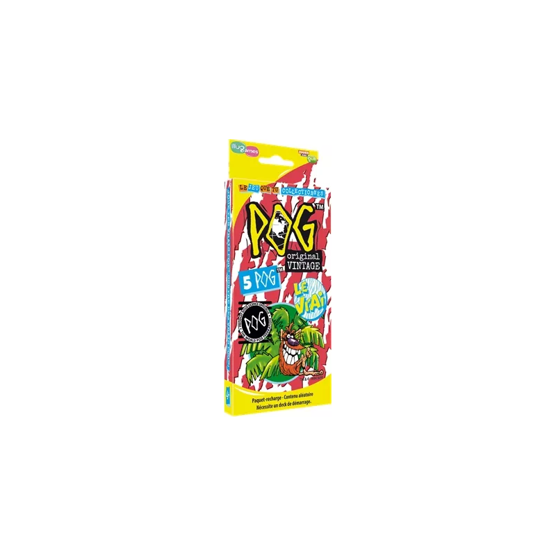 POG BOOSTER SERIE 1ENFANTS Chaque Booster contient 1 Kini, 8 Pog do...