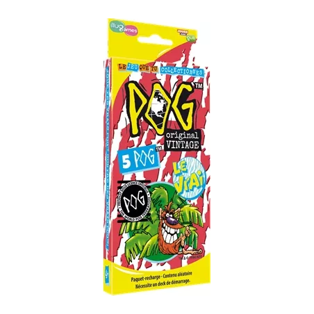 POG BOOSTER SERIE 1ENFANTS Chaque Booster contient 1 Kini, 8 Pog do...