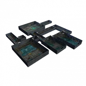 TENFOLD DUNGEON - DUNGEON & SEWERSJEUX DE RÔLES Donjon et égouts av...