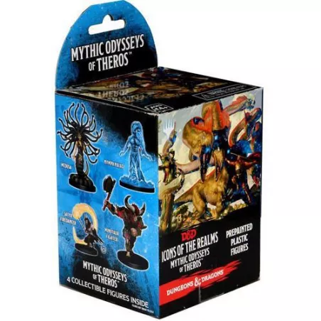 D&D THEROS BOOSTER DUNGEONS & DRAGONS Pack de 4 figurine pour la ca...