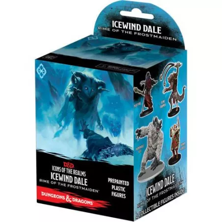 D&D ICEWIND DALE BOOSTER DUNGEONS & DRAGONS Pack de figurine 4 pour...