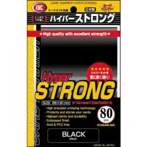 STANDARD SLEEVES HYPER STRONG BLACK