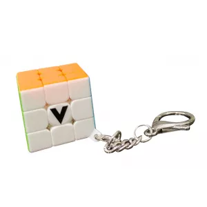 PORTE CLEF V-CUBE PLAT